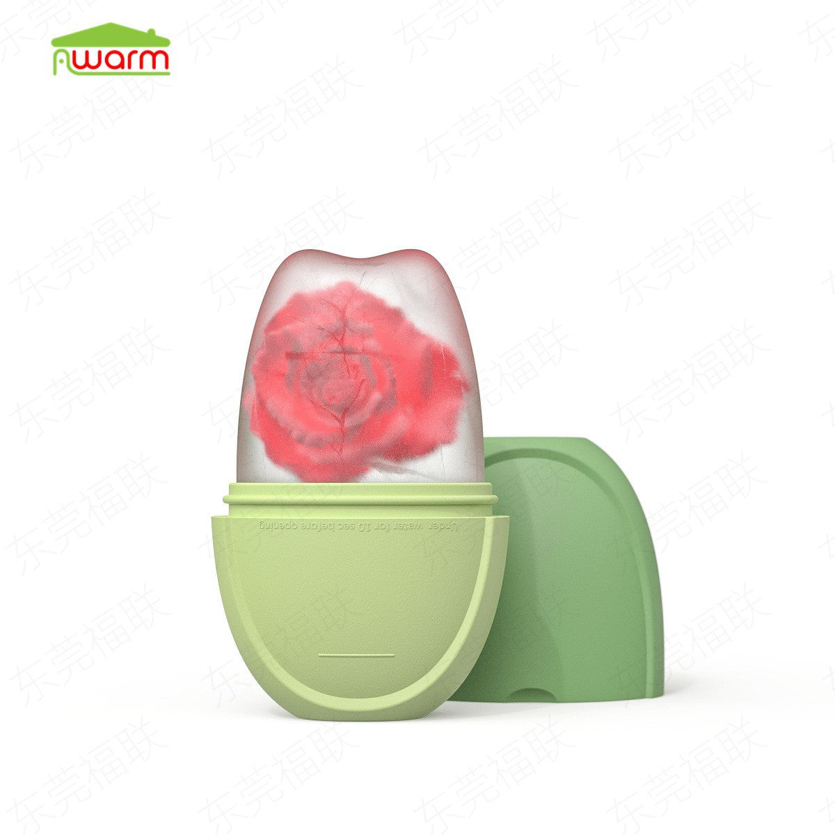 Portable Face Ice Massager with Diamond Design