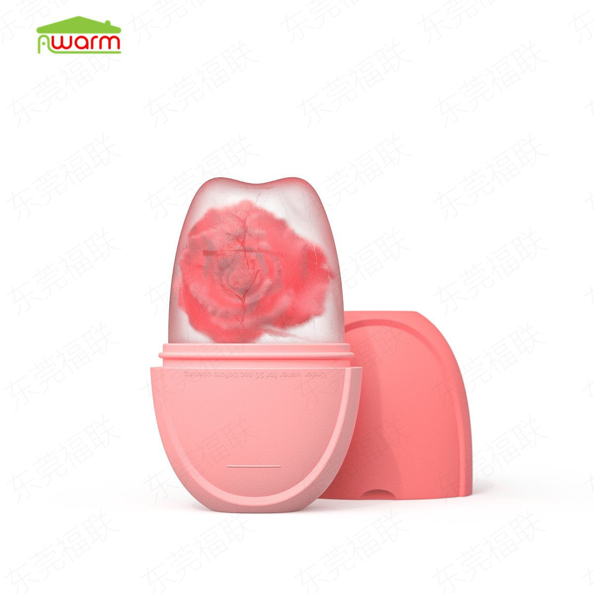 Portable Face Ice Massager with Diamond Design