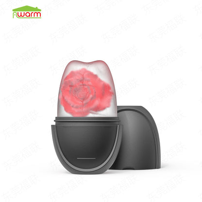 Portable Face Ice Massager with Diamond Design