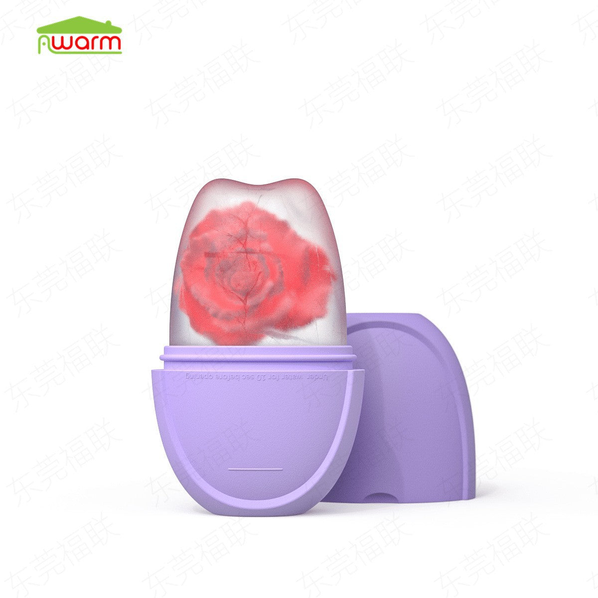 Portable Face Ice Massager with Diamond Design