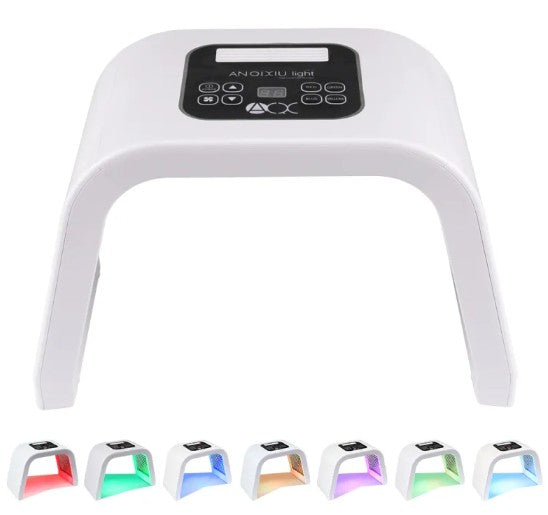 7-Color LED Light Therapy Mask for Skin Rejuvenation & Acne Treatment
