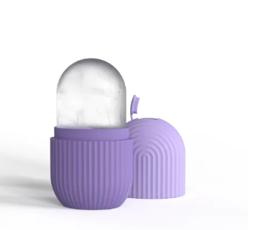 Shell Pattern Face Ice Massage Tray