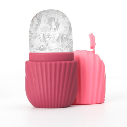 Silicone Face Ice Massage Tray