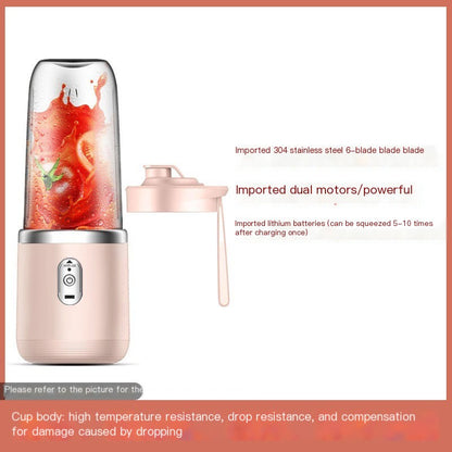 Portable Rechargeable Mini Blender Juice Cup (One Piece)